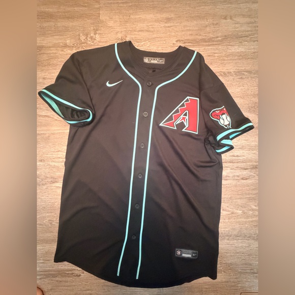 Nike Other - Nike Black Jersey with Teal Trim